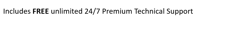 Free Premium Technical Support